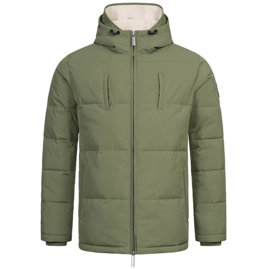 Alessandro Salvarini Heren Winter Gewatteerde Jas AS-457 – 2in1 Met Uitneembare Teddyfleece & Dubbele Capuchon - Image 1