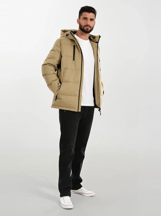 Arctic Seven Heren Winter Gewatteerde Jas AS-455 – Duurzame Outdoorjas Met Capuchon & Weerbescherming - Image 2