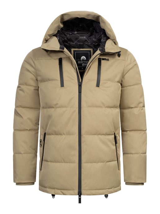 Arctic Seven Heren Winter Gewatteerde Jas AS-455 – Duurzame Outdoorjas Met Capuchon & Weerbescherming - Image 5