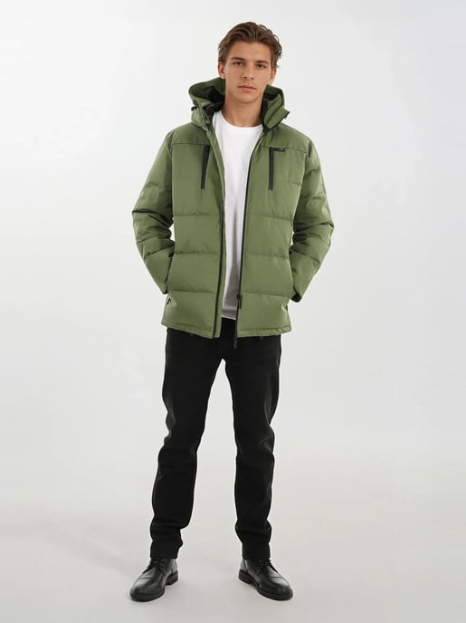 Arctic Seven Heren Winter Gewatteerde Jas AS-455 – Duurzame Outdoorjas Met Capuchon & Weerbescherming - Image 2