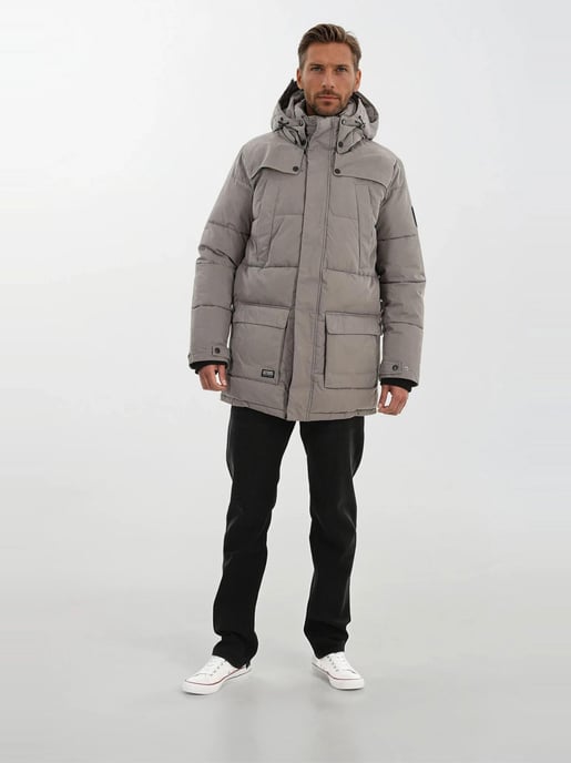 Alessandro Salvarini Heren Winterjas AS-458 – Klassieke Parka Met Fleecevoering & Afneembare Capuchon - Image 6