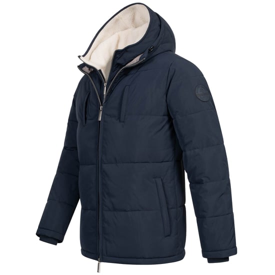 Alessandro Salvarini Heren Winter Gewatteerde Jas AS-457 – 2in1 Met Uitneembare Teddyfleece & Dubbele Capuchon - Image 4
