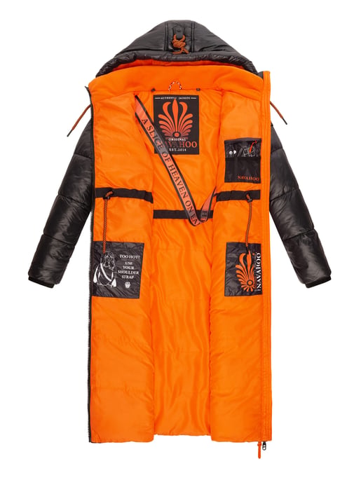 Navahoo dames wintermantel Schmuseengel – Lang & Stijlvol Warm - Image 6