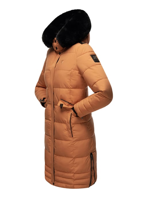 Navahoo Dames Winterjas Fahmiyaa – Lang, Warm & Functioneel met Capuchon - Image 4