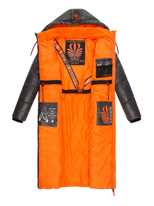 Navahoo dames wintermantel Schmuseengel – Lang & Stijlvol Warm - Image 6