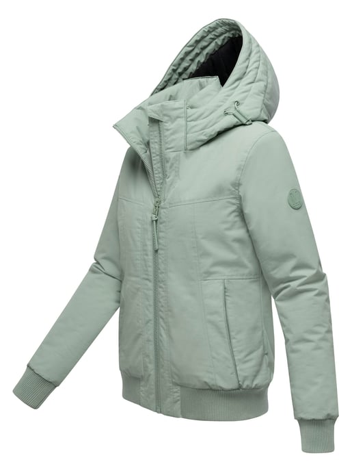 Marikoo dames winterjas Mooni 16 in bomberstijl met capuchon - Image 2
