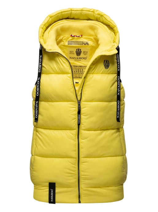 Navahoo Dames Gewatteerde Bodywarmer Kassidy – Licht & Modern met Capuchon - Image 1