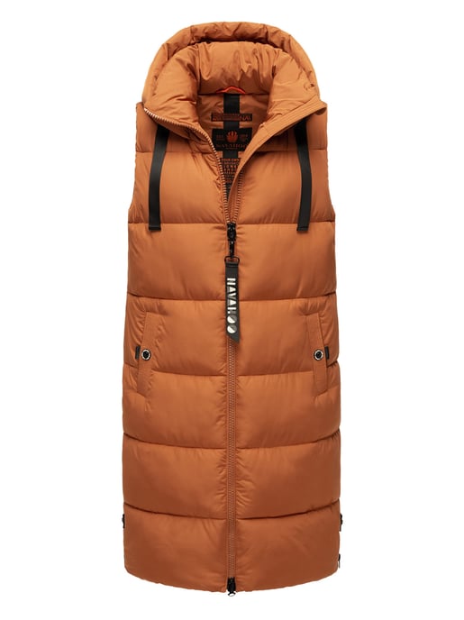 Navahoo dames lange bodywarmer Schnuffelchen – Warm & Stijlvol met Capuchon - Image 2
