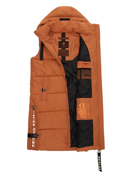 Navahoo dames lange bodywarmer Schnuffelchen – Warm & Stijlvol met Capuchon - Image 5