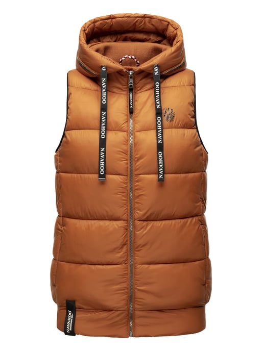 Navahoo Dames Gewatteerde Bodywarmer Kassidy – Licht & Modern met Capuchon - Image 2
