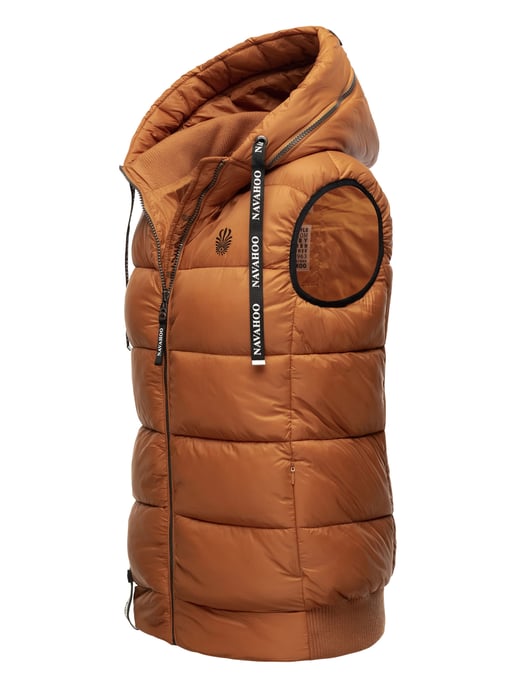 Navahoo Dames Gewatteerde Bodywarmer Kassidy – Licht & Modern met Capuchon - Image 3