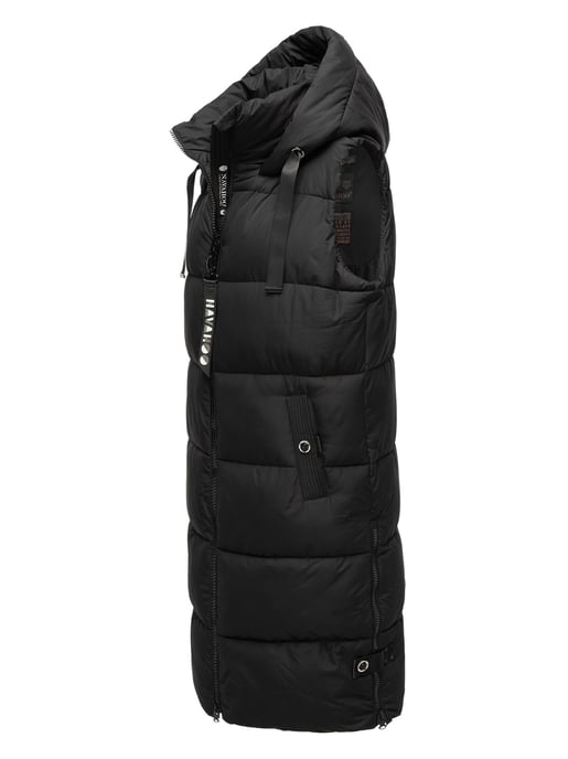 Navahoo dames lange bodywarmer Schnuffelchen – Warm & Stijlvol met Capuchon - Image 3