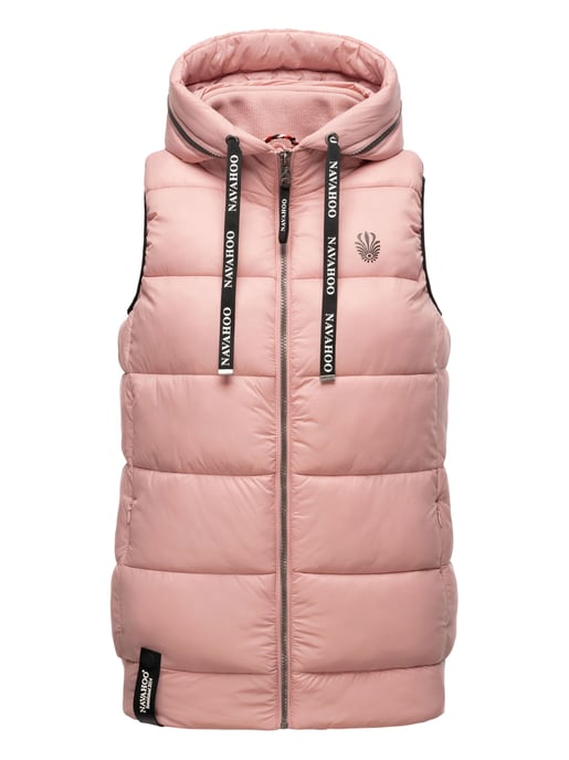 Navahoo Dames Gewatteerde Bodywarmer Kassidy – Licht & Modern met Capuchon - Image 2