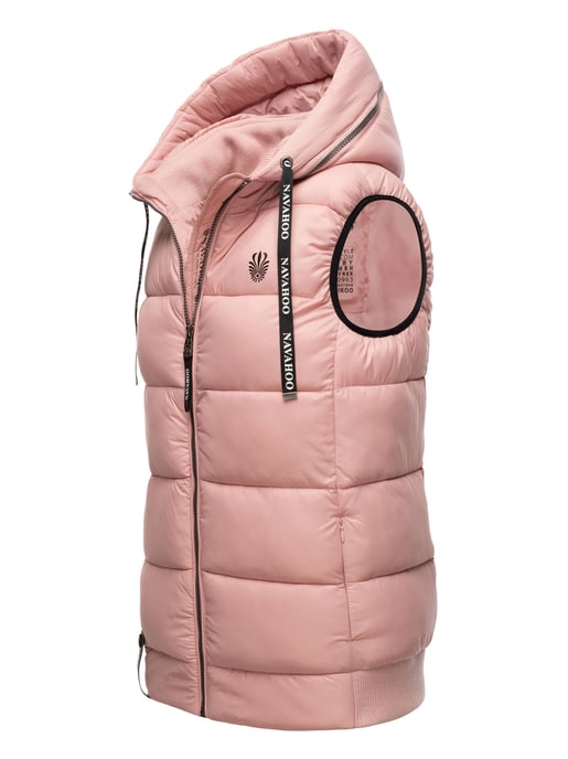 Navahoo Dames Gewatteerde Bodywarmer Kassidy – Licht & Modern met Capuchon - Image 3