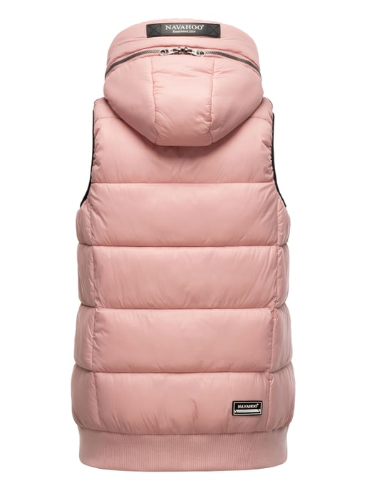 Navahoo Dames Gewatteerde Bodywarmer Kassidy – Licht & Modern met Capuchon - Image 4