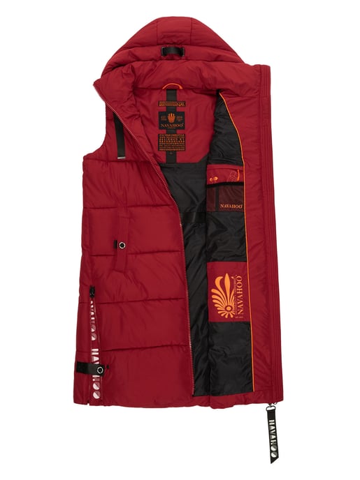 Navahoo dames lange bodywarmer Schnuffelchen – Warm & Stijlvol met Capuchon - Image 5
