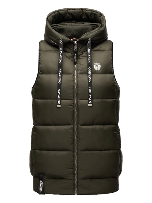 Navahoo Dames Gewatteerde Bodywarmer Kassidy – Licht & Modern met Capuchon - Image 2