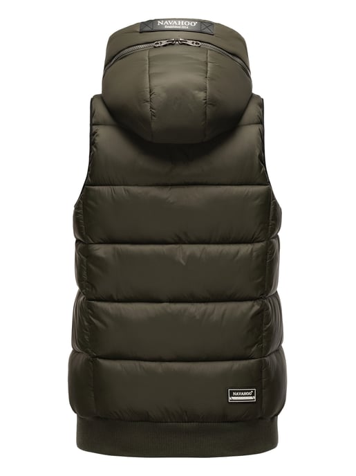 Navahoo Dames Gewatteerde Bodywarmer Kassidy – Licht & Modern met Capuchon - Image 4
