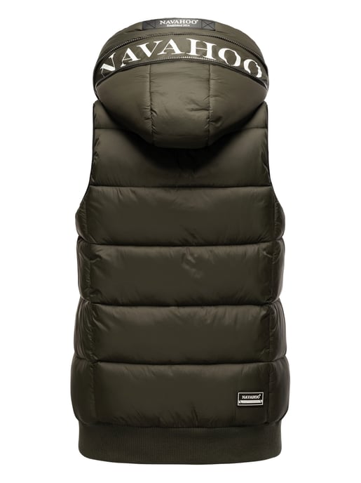 Navahoo Dames Gewatteerde Bodywarmer Kassidy – Licht & Modern met Capuchon - Image 5