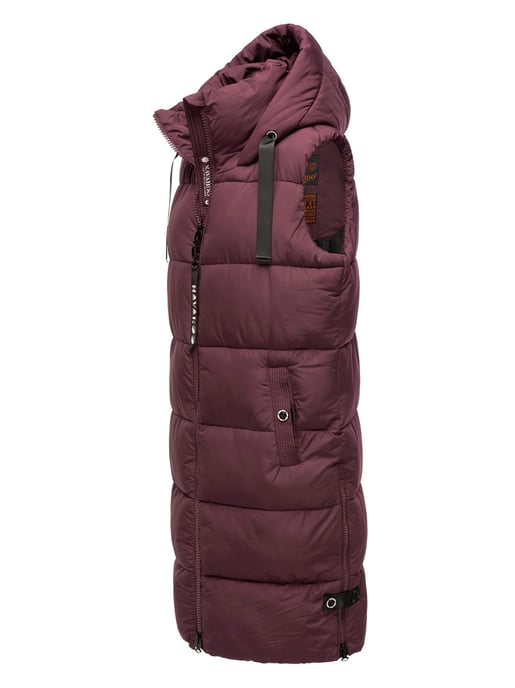 Navahoo dames lange bodywarmer Schnuffelchen – Warm & Stijlvol met Capuchon - Image 3