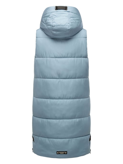 Navahoo dames lange bodywarmer Schnuffelchen – Warm & Stijlvol met Capuchon - Image 4