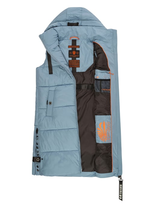 Navahoo dames lange bodywarmer Schnuffelchen – Warm & Stijlvol met Capuchon - Image 5