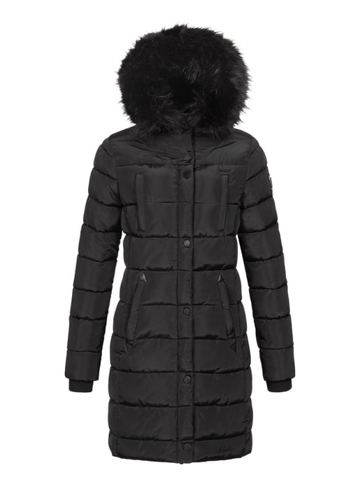 Navahoo dames lange winterjas Lotusblüte Princess – Warm & Elegant - Image 2