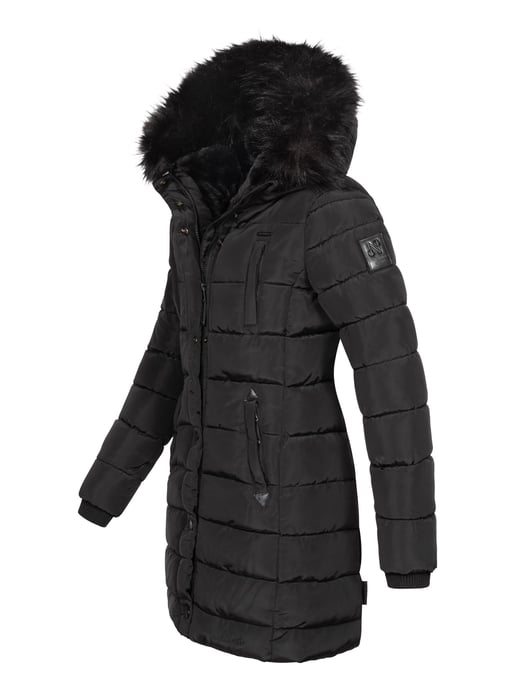 Navahoo dames lange winterjas Lotusblüte Princess – Warm & Elegant - Image 3