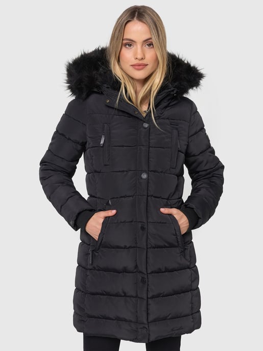 Navahoo dames lange winterjas Lotusblüte Princess – Warm & Elegant - Image 6