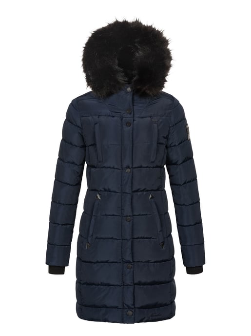 Navahoo dames lange winterjas Lotusblüte Princess – Warm & Elegant - Image 2