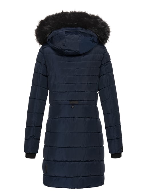 Navahoo dames lange winterjas Lotusblüte Princess – Warm & Elegant - Image 4