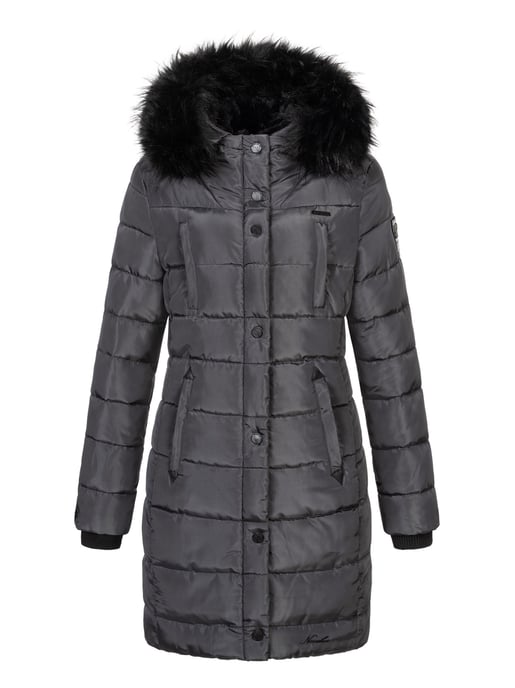 Navahoo dames lange winterjas Lotusblüte Princess – Warm & Elegant - Image 2