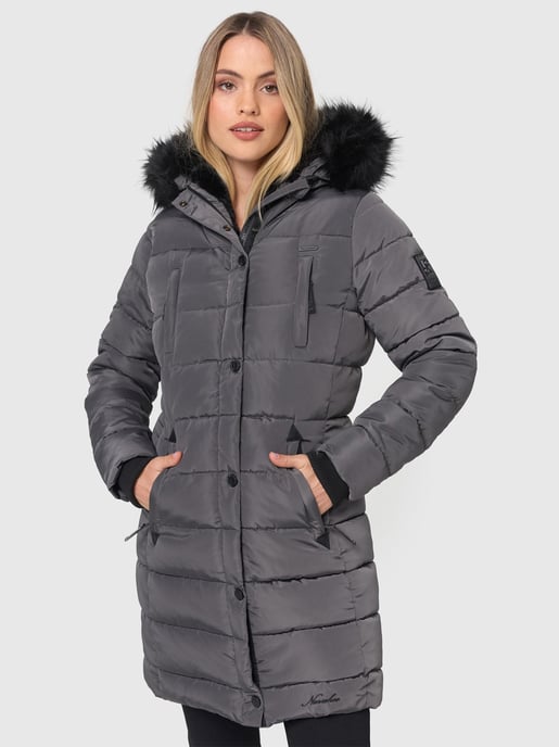 Navahoo dames lange winterjas Lotusblüte Princess – Warm & Elegant - Image 5