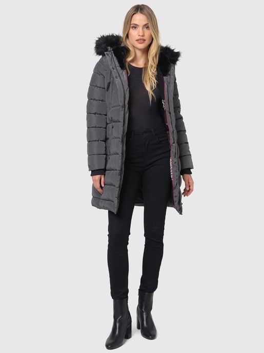 Navahoo dames lange winterjas Lotusblüte Princess – Warm & Elegant - Image 6