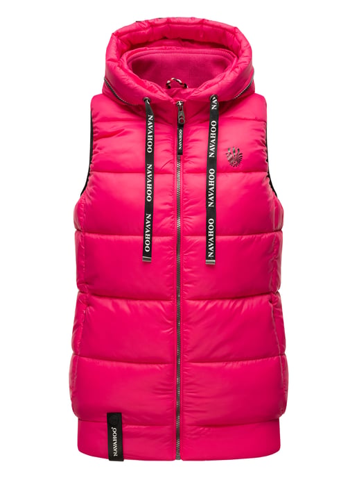 Navahoo Dames Gewatteerde Bodywarmer Kassidy – Licht & Modern met Capuchon - Image 2