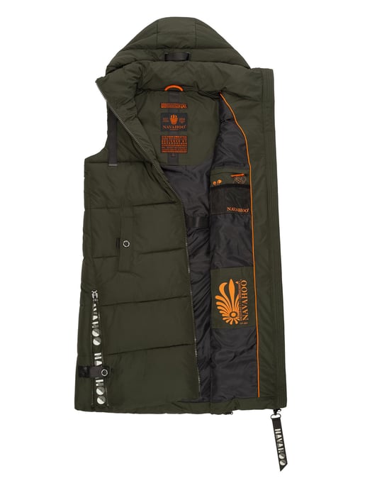 Navahoo dames lange bodywarmer Schnuffelchen – Warm & Stijlvol met Capuchon - Image 5