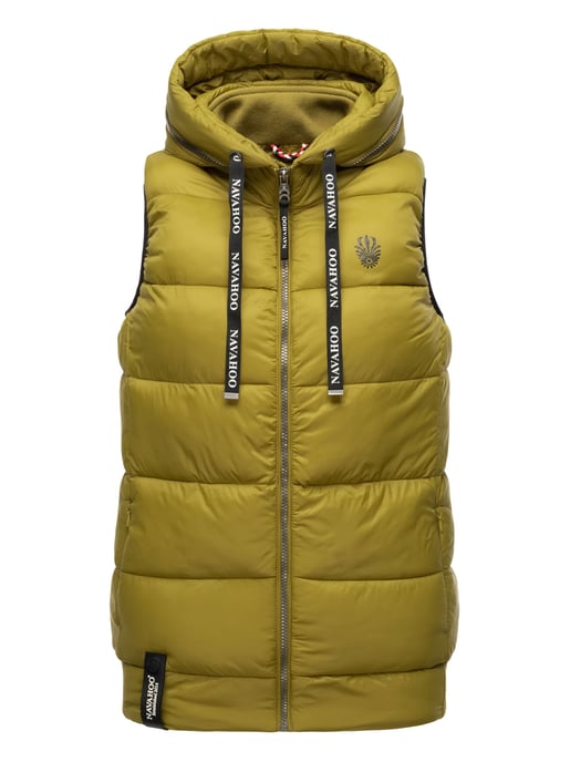 Navahoo Dames Gewatteerde Bodywarmer Kassidy – Licht & Modern met Capuchon - Image 2