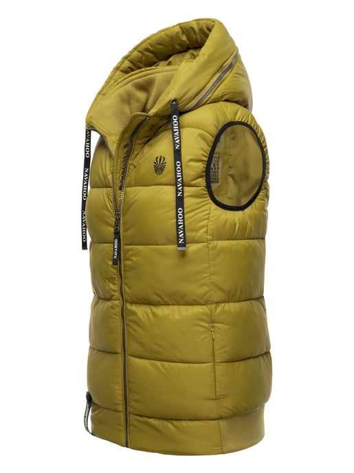 Navahoo Dames Gewatteerde Bodywarmer Kassidy – Licht & Modern met Capuchon - Image 3