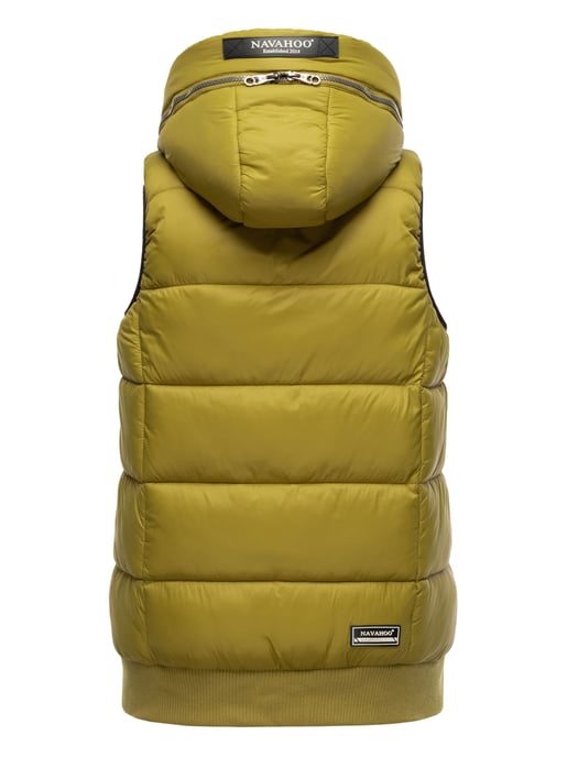 Navahoo Dames Gewatteerde Bodywarmer Kassidy – Licht & Modern met Capuchon - Image 4