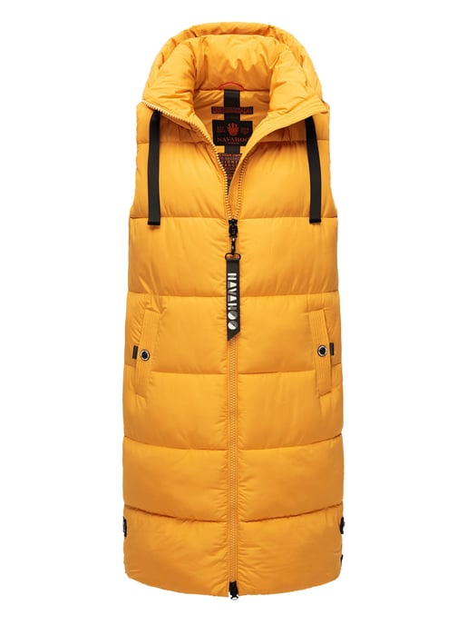 Navahoo dames lange bodywarmer Schnuffelchen – Warm & Stijlvol met Capuchon - Image 2