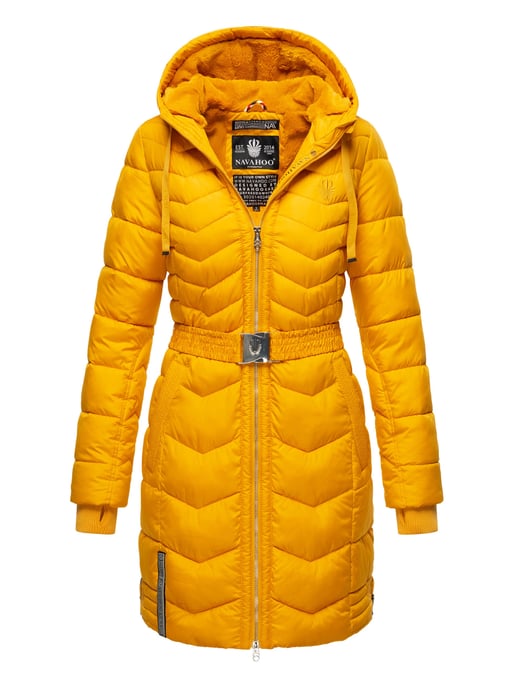 Navahoo Alpenveilchen dames winter gewatteerde jas – Warm, lang & stijlvol - Image 1