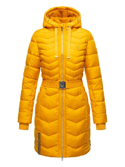 Navahoo Alpenveilchen dames winter gewatteerde jas – Warm, lang & stijlvol - Image 2