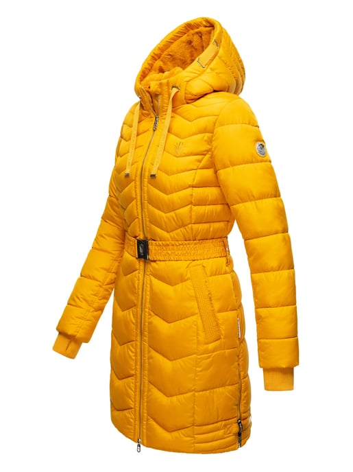 Navahoo Alpenveilchen dames winter gewatteerde jas – Warm, lang & stijlvol - Image 3