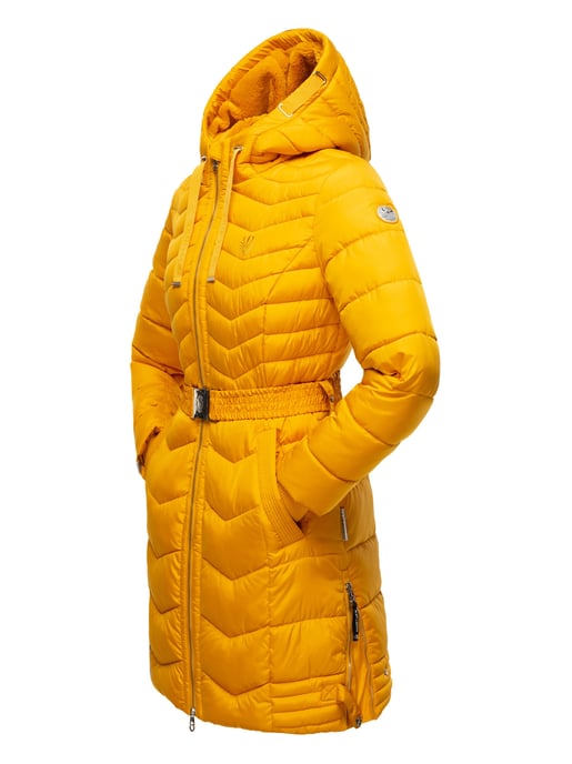 Navahoo Alpenveilchen dames winter gewatteerde jas – Warm, lang & stijlvol - Image 4
