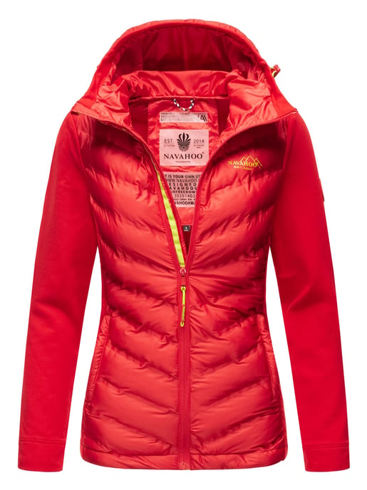 Navahoo Dames Gewatteerde Jas Nimm mich mit – Getailleerd, Stijlvol & Comfortabel met Capuchon - Image 1