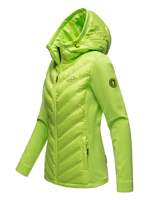 Navahoo Dames Gewatteerde Jas Nimm mich mit – Getailleerd, Stijlvol & Comfortabel met Capuchon - Image 3