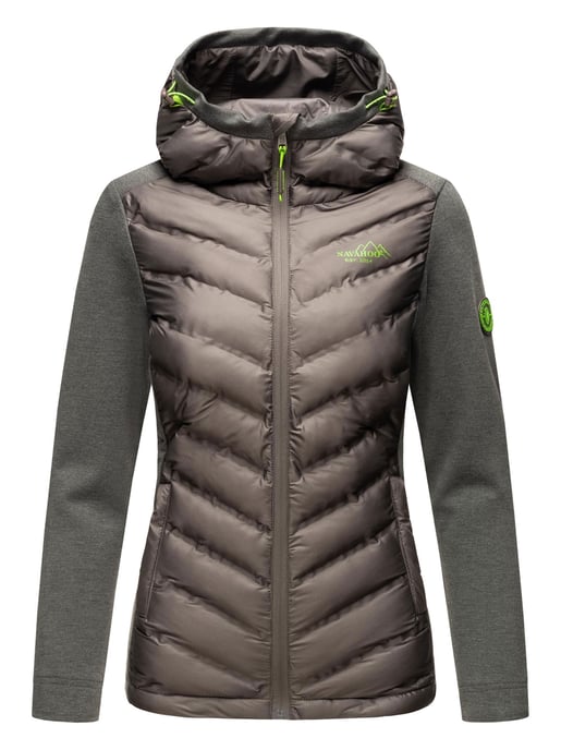 Navahoo Dames Gewatteerde Jas Nimm mich mit – Getailleerd, Stijlvol & Comfortabel met Capuchon - Image 2