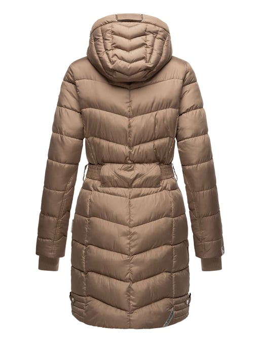 Navahoo Alpenveilchen dames winter gewatteerde jas – Warm, lang & stijlvol - Image 5