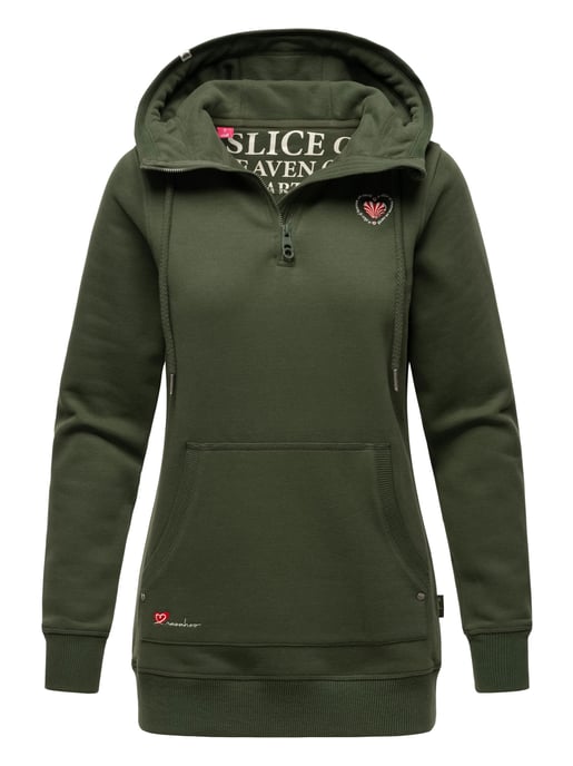 Navahoo dames longsleeve hoodie Zauberelfe – Lang & Comfortabel - Image 1