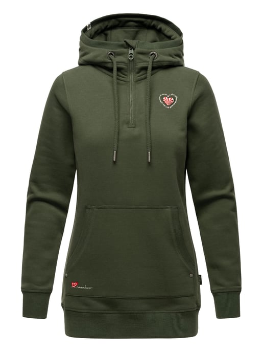 Navahoo dames longsleeve hoodie Zauberelfe – Lang & Comfortabel - Image 2